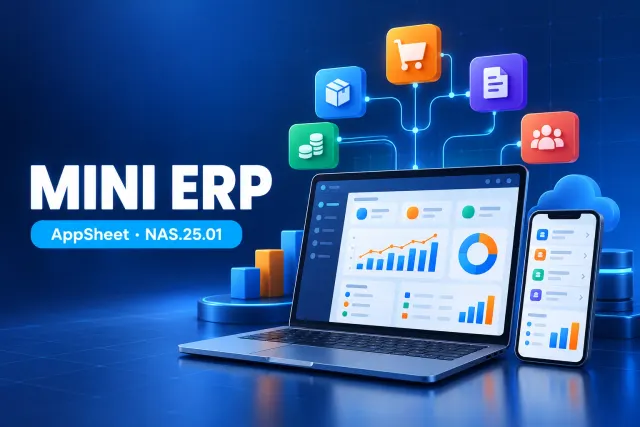 Xây app Mini ERP doanh nghiệp bằng AppSheet (NAS.25.01)