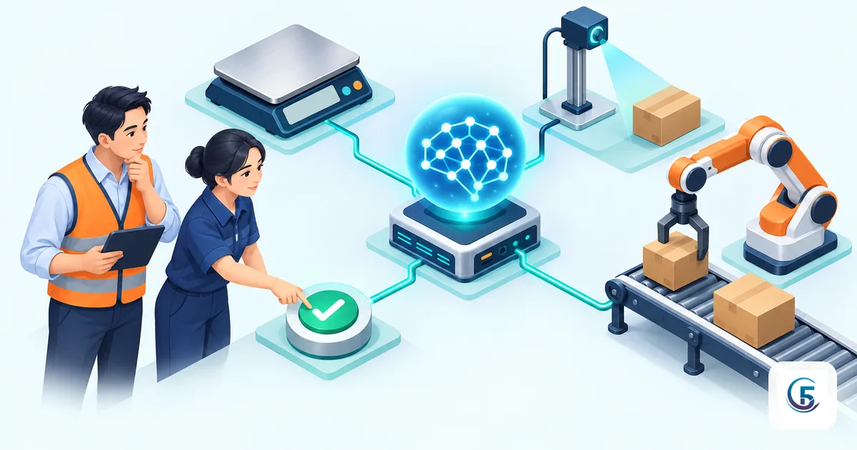 AI điều khiển thiết bị qua lớp kết nối chung trong xưởng sản xuất Việt Nam