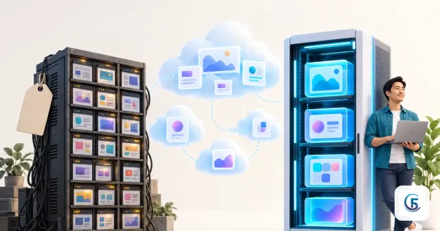So sánh shared hosting và VPS khi đưa web app làm bằng AI lên mạng