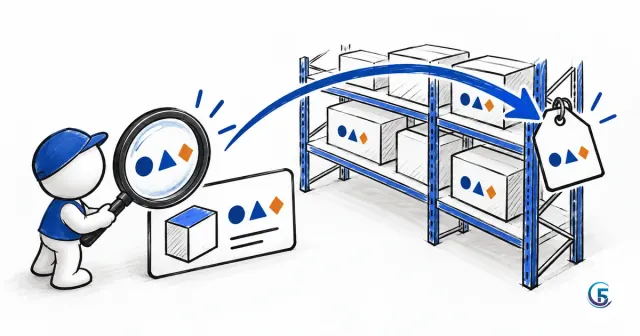 Minh hoạ hàm VLOOKUP Google Sheet: tra mã sản phẩm trên bảng danh mục để lấy đúng giá bán