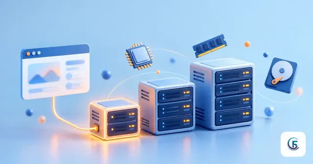 Minh hoạ chọn cấu hình VPS cho người mới: so sánh mức RAM và ổ cứng vừa đủ cho web app