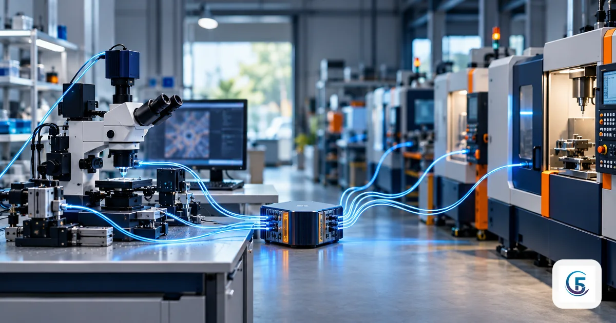 Minh hoạ Model Hardware Standard: AI điều khiển thiết bị trong phòng thí nghiệm và xưởng sản xuất qua một chuẩn kết nối chung
