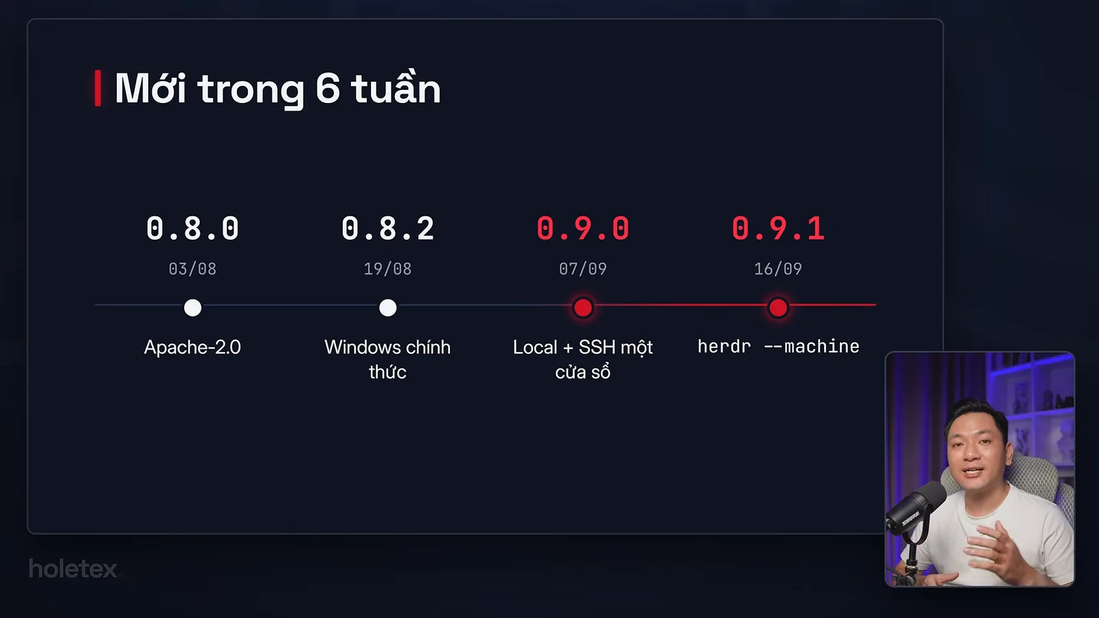 Ba cách làm việc với Herdr trên VPS: ssh, herdr --remote và herdr machine add