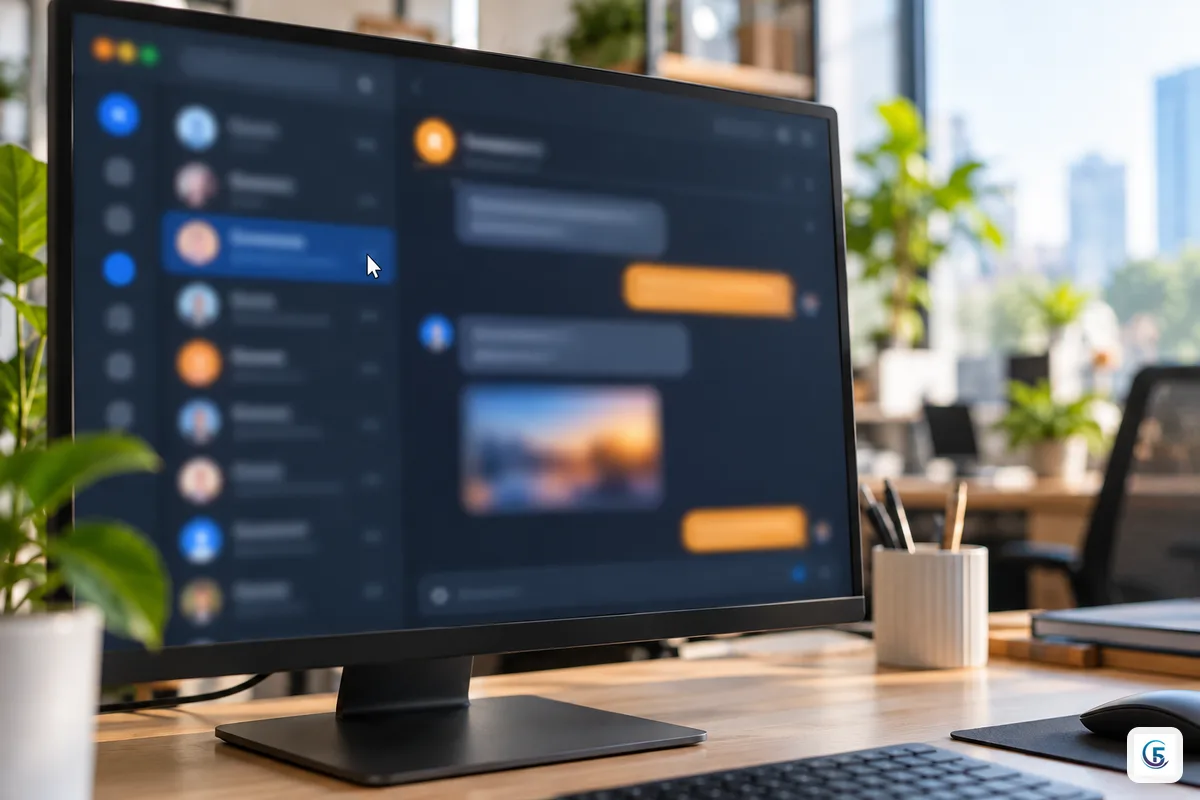 Màn hình chat Claude Code với địa chỉ email được che, chỉ hiện khi rê chuột